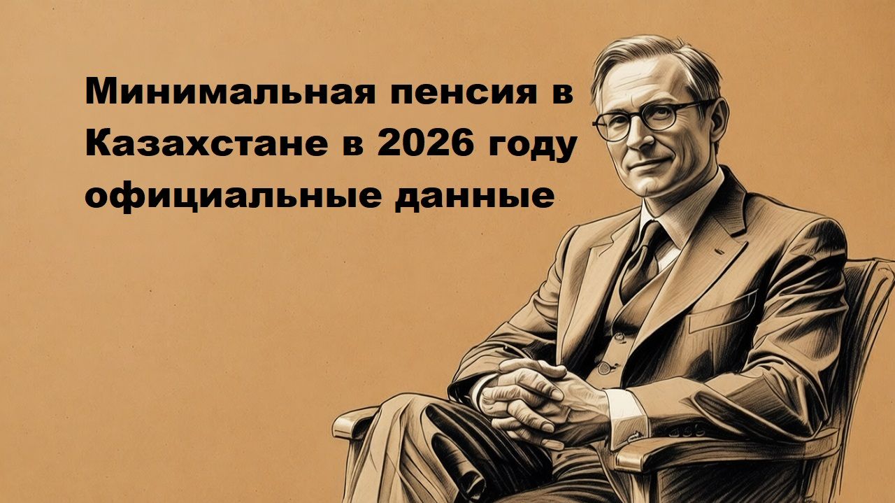 Минимальная пенсия в Казахстане в 2026 году смотреть онлайн