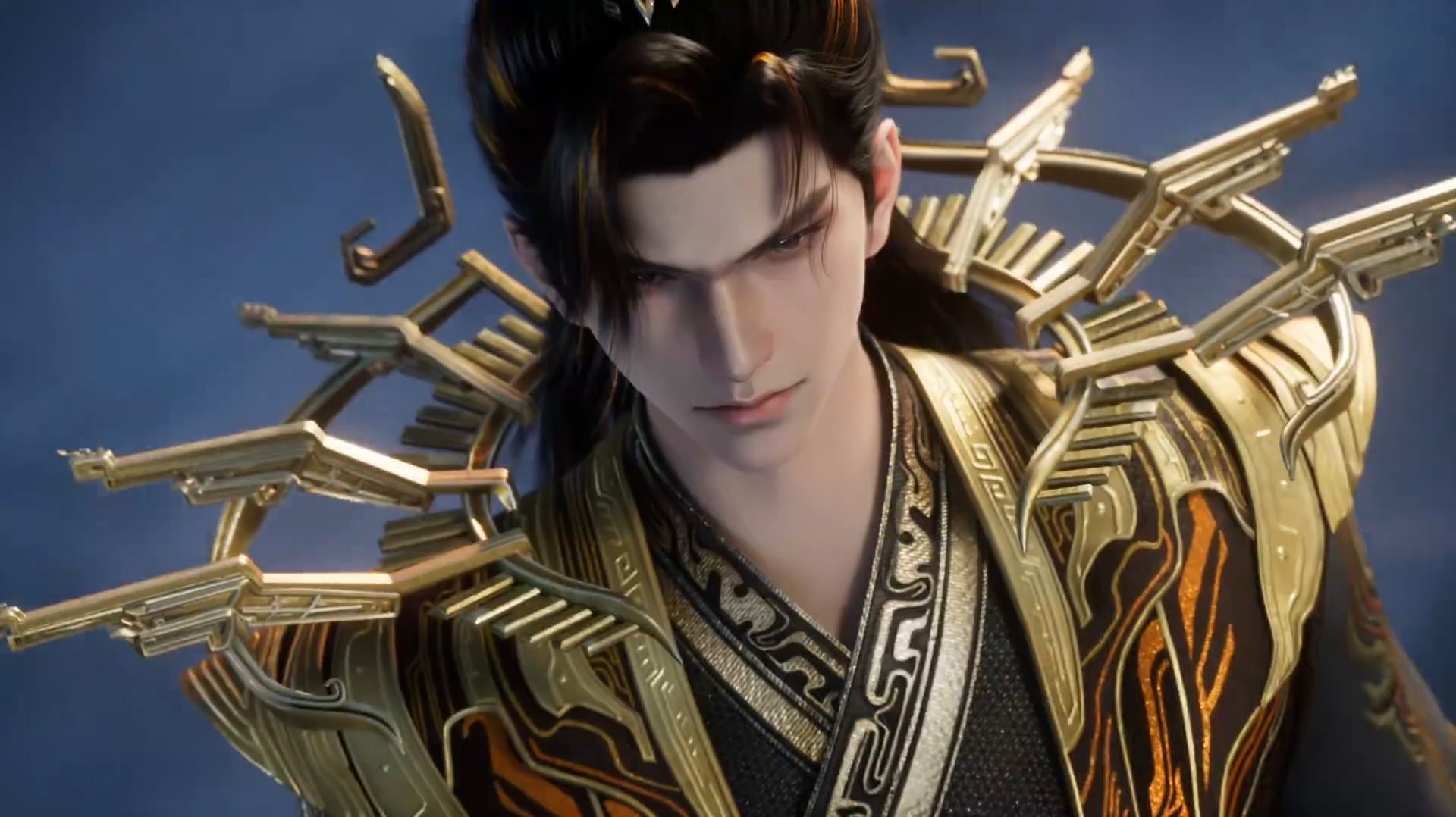 Окутывая небеса - Ван Тэн (Превью персонажа) смотреть онлайн