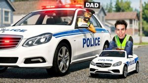 МАЛЕНЬКИЙ КОП! ОТЕЦ ВЗЯЛ СЫНА НА СЛУЖБУ ДПС | BeamNG.drive ПЕРЕЗАЛИВ ЮТУБ MAX DEEP