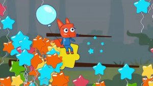 Детский развивающий мультик, пазлы, легко и весело, обучающая игра.