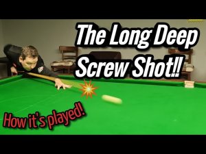 BartonSnooker | Как играть дальний винт назад | Снукер