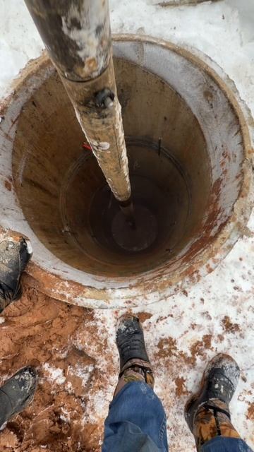 Углубление колодца в Истринском районе смотреть онлайн