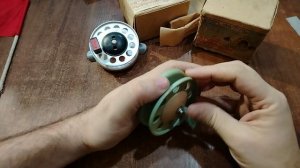 ИНТЕРЕСНАЯ ПРОВОДОЧНАЯ КАТУШКА САЙВЕР ИЗ СССР, ЗАВОД КОНТАКТ.НОСТАЛЬГИЯ ПО СНАСТЯМ СССР.