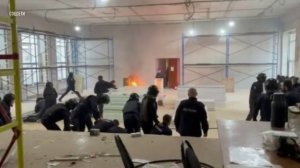 Опубликовано видео ЧП в учебном центре МВД в Сыктывкаре