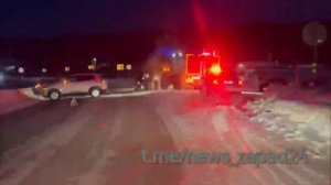Авария на выезде из Назарово