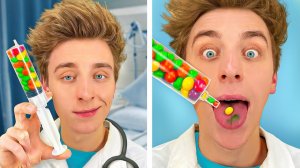 13 Способов Пронести СЛАДОСТИ в БОЛЬНИЦУ!   А4