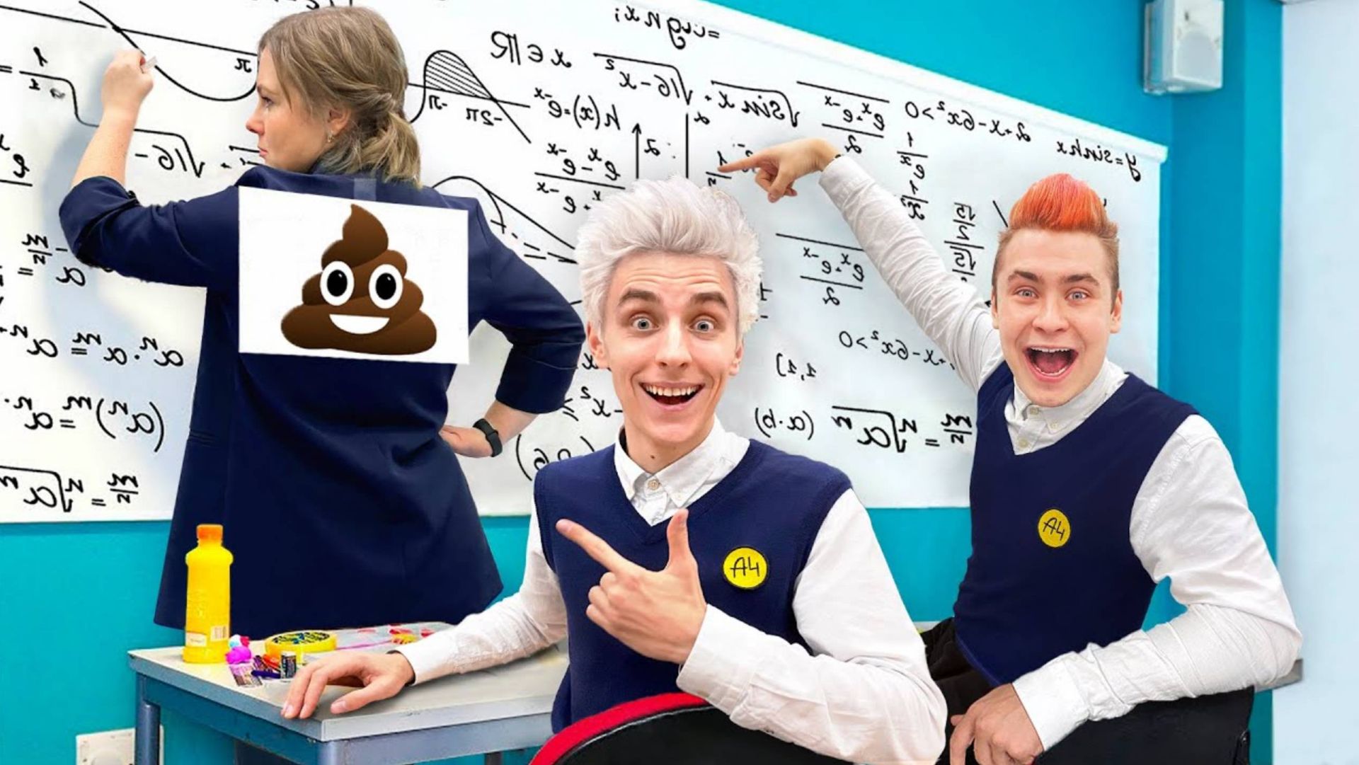 ВЛАД А4 - 8 Способов ПРАНКАНУТЬ УЧИТЕЛЯ в Школе ! смотреть онлайн