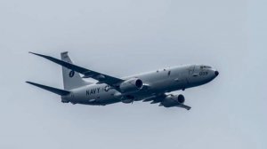 Разведсамолет ВМС США выполнил полет над Черным морем в сторону Сочи