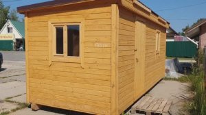 Деревянная строительная бытовка купить недорого в Московской области от производителя из Пестово