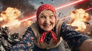 Бабка попадает к терминаторам 2