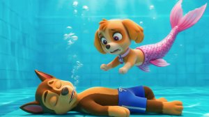 😲МАЙНКРАФТ, НО НУЖНО СТАТЬ РУСАЛКОЙ, ЧТОБЫ СПАСТИ ЩЕНЯЧИЙ ПАТРУЛЬ