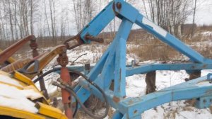 Заколол колесо на Кировце😢