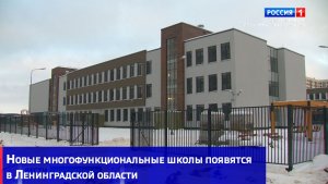 Новые многофункциональные школы появятся в Ленинградской области