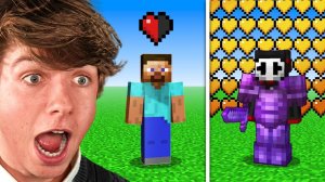 1000$ ЗА КАЖДОЕ СЕРДЕЧКО В МАЙНКРАФТ ! MINECRAFT ДАКПЛЕЙ НУБ И ПРО ВЫЖИВАНИЕ