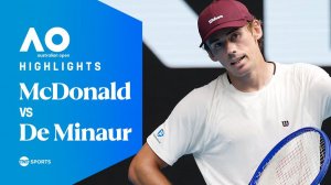 19.01.2026 | ОБЗОР ИГРЫ | Маккензи Макдональд - Алекс де Минор | 1-й круг | AO 2026 | Highlights