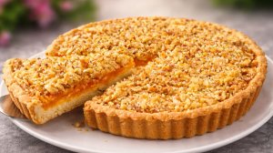Абрикосовый пирог который тает во рту! Быстро, просто и очень вкусно! Выпечка