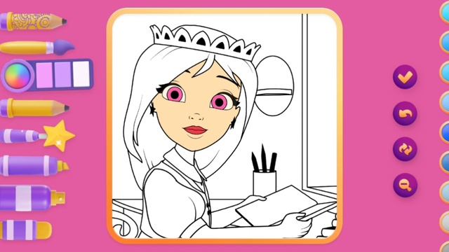 Edujoy Царевны Раскраски и Пазлы За Славы Игра 2026 смотреть онлайн