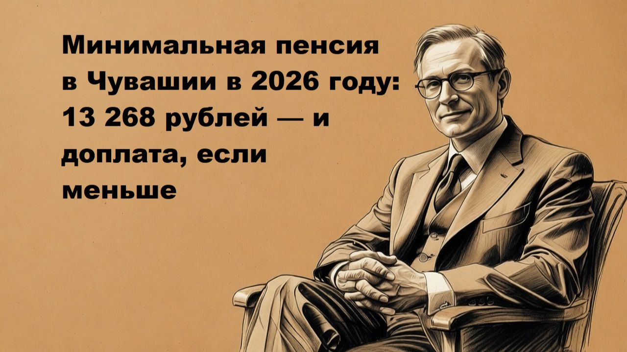 Минимальная пенсия в Чувашии в 2026 году смотреть онлайн