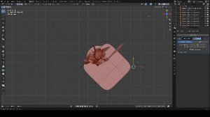 Рисунок в krita для 3D модели