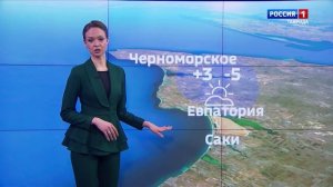 Прогноз погоды в Крыму на 21 января