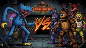 ХАГГИ ВАГГИ ПРОТИВ АНИМАТРОНИКОВ ФНАФ В МАЙНКРАФТ ! БИТВА FNAF VS HUGGY WUGGY