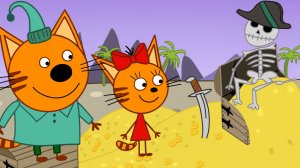 Три Кота — Мультфильм для Детей | Учим Цвета | Три Кота Мультик Смотреть | Развивающая Игра