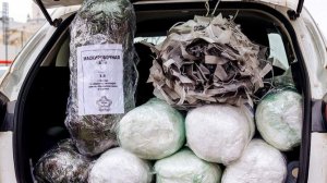 Более 200 маскировочных сетей доставили в зону СВО волонтеры из Филевского Парка