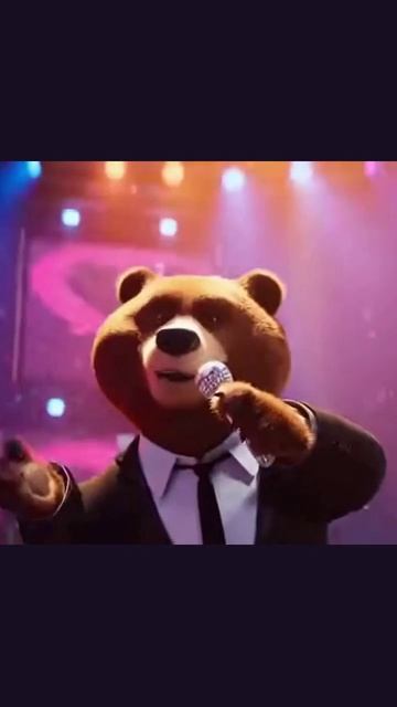 мишка развлечение певец милота медведь
