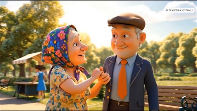 👵👴Пенсионный романс  💖 Они встретились в 70 — и влюбились… 🎶 (Мультклип) смотреть онлайн