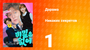 Никаких секретов 1 сезон 1 серия