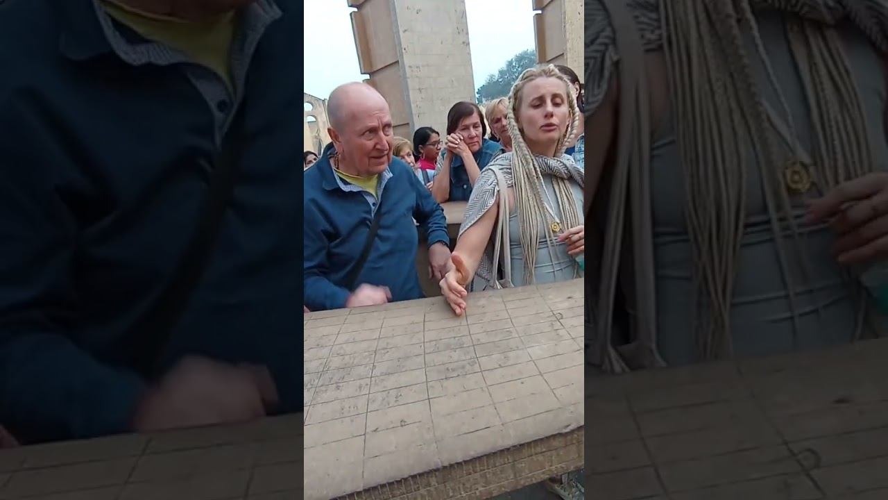 Солнечные часы обсерватории Раджастана, Индии. Мир Универсодогии смотреть онлайн