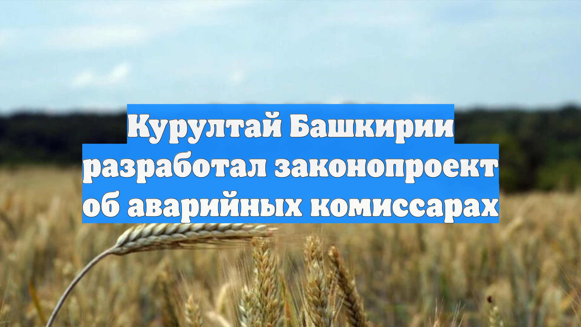 Курултай Башкирии разработал законопроект об аварийных комиссарах смотреть онлайн