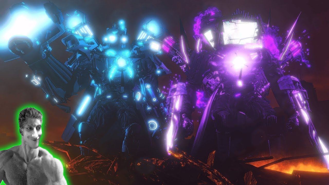 Что если Флот Астр напал на ТВ мена Титана в Скибиди Туалет 77 ? - Реакция на Ace - Дафак Бум Разбор смотреть онлайн