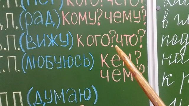 Определяем падеж. 4 класс смотреть онлайн