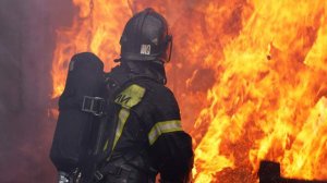 В результате атаки БПЛА ВСУ произошел пожар в Республике Адыгея