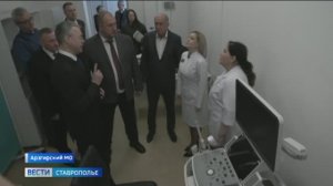 Глава Ставрополья открыл новую поликлинику в селе Арзгир