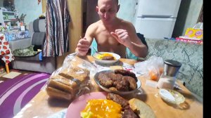 Как живём в деревне,что на ужин