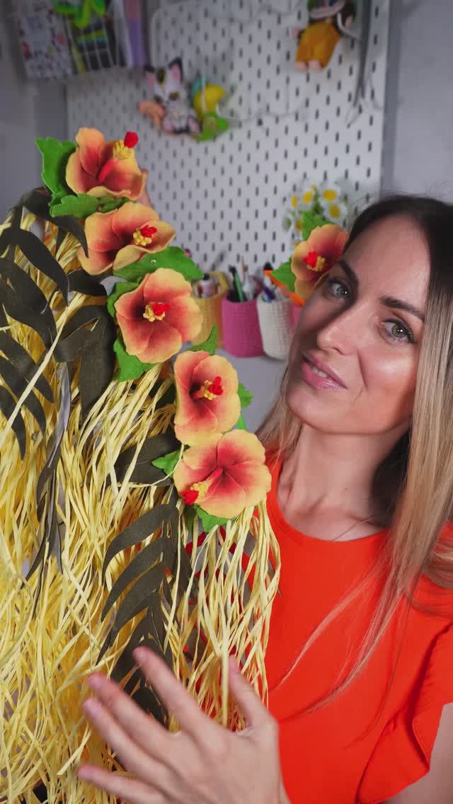 Все что угодно можно сделать из фетра #feltli #игрушкиизфетра #цветыизфетра #feltcrafts #feltflower смотреть онлайн