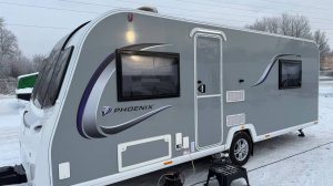 Алюминиевый дом на колёсах,кемпер,трейлер BAILEY PHOENIX 2022 года на 4 места с шикарной планировкой