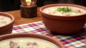 КАРТОФЕЛЬНЫЙ СУП-ПЮРЕ. Рецепт внутри! С Вас подписка, лайки и  комменты!