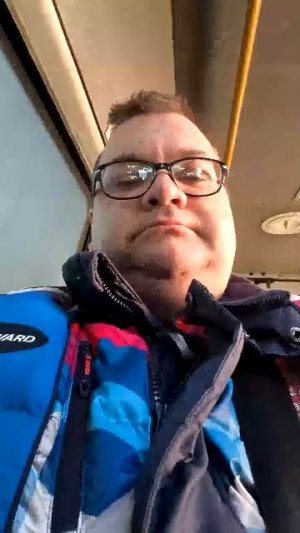 Еду в автобусе