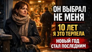 Я ушла в Новый год, потому что муж снова выбрал не меня, а свою семью и привычки десять лет брака
