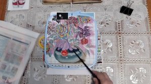 Старты и финиши 2025 года. Вышивка крестиком.