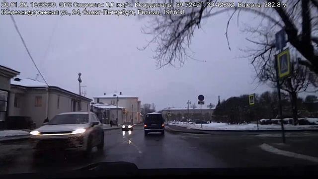 #5185 Архив В.В./20-01-26 г./ В Павловск через переезд... смотреть онлайн