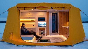 Лучшие утеплённые палатки для зимней рыбалки! Рейтинг надежных и недорогих палаток для зимы 2026!