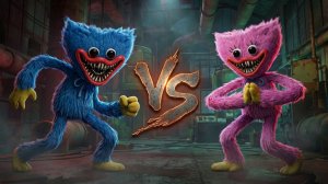 ХАГГИ ВАГГИ ПРОТИВ КИССИ МИССИ В МАЙНКРАФТ ! БИТВА HUGGY WUGGY VS KISSY MISSY MINECRAFT