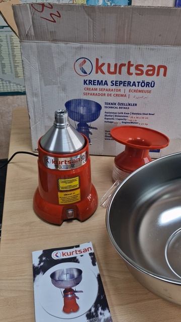 Сепаратор kurtsan 140 л в час