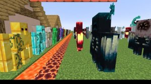 ЗАЩИТА ДЕРЕВЕНСКИХ ЖИТЕЛЕЙ ОТ РЕЙДА ВАНДЕРОВ В МАЙНКРАФТЕ