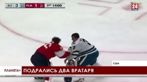 #Планета+. Коротко: Массовое ДТП в США, драка вратарей НХЛ, индийско-арабское партнёрство