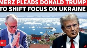 Германия рухнет»: Мерц признаёт это, а затем умоляет Трампа отказаться от Гренландии